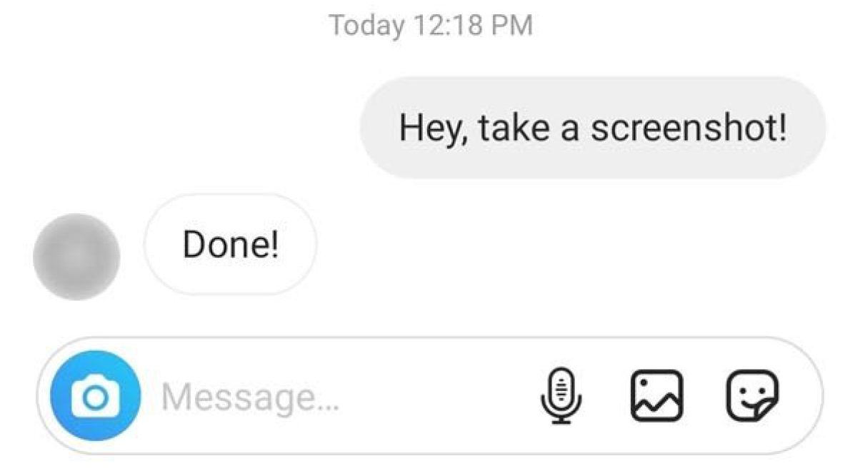 can instagram tell if you screenshot a dm